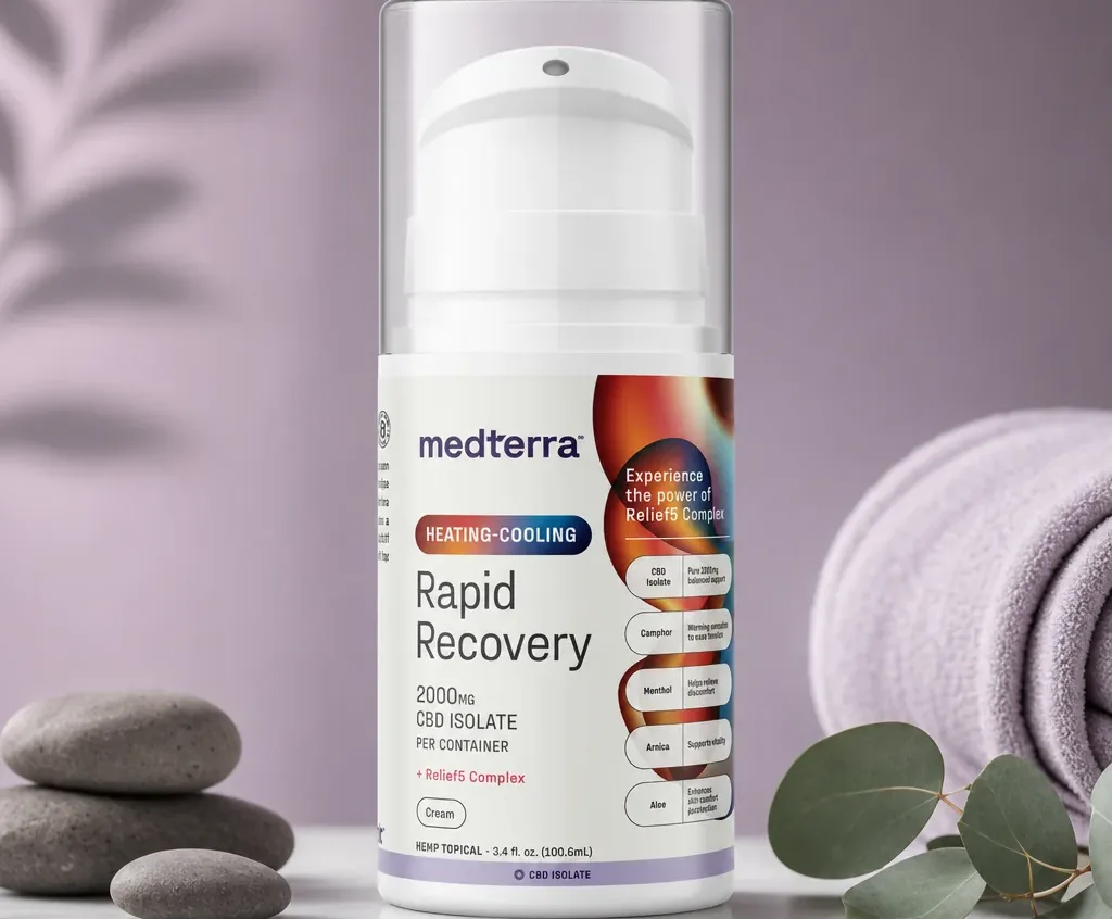 Medterra Heating-Cooling Rapid Recovery CBD Cream