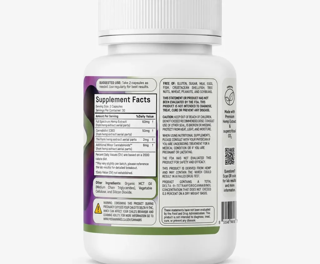 Medterra Max Relief Full Spectrum Capsules image 2