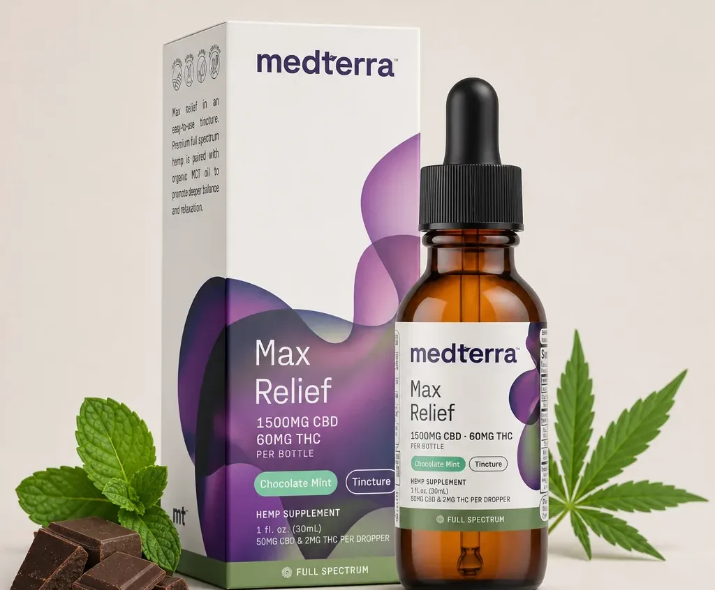 Medterra Max Relief Full Spectrum CBD Oil