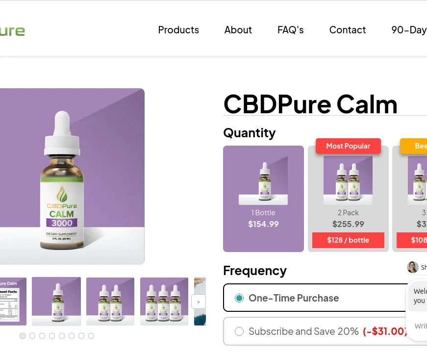 Pure CBDPure Calm image 4