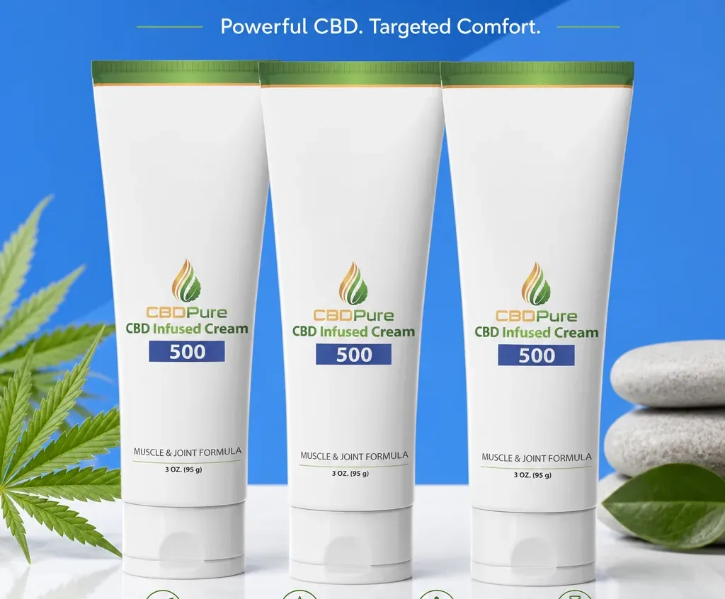 Pure CBDPure Muscle & Joint Cream image 2
