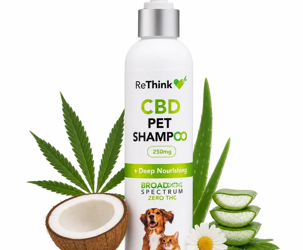 ReThink CBD Deep Nourishing Pet Shampoo