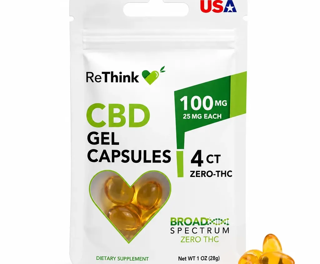 ReThink CBD Gel Capsules