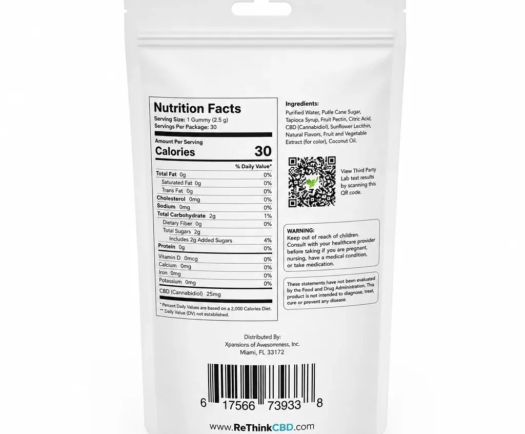 ReThink CBD Gummies for Stress & Mood image 2