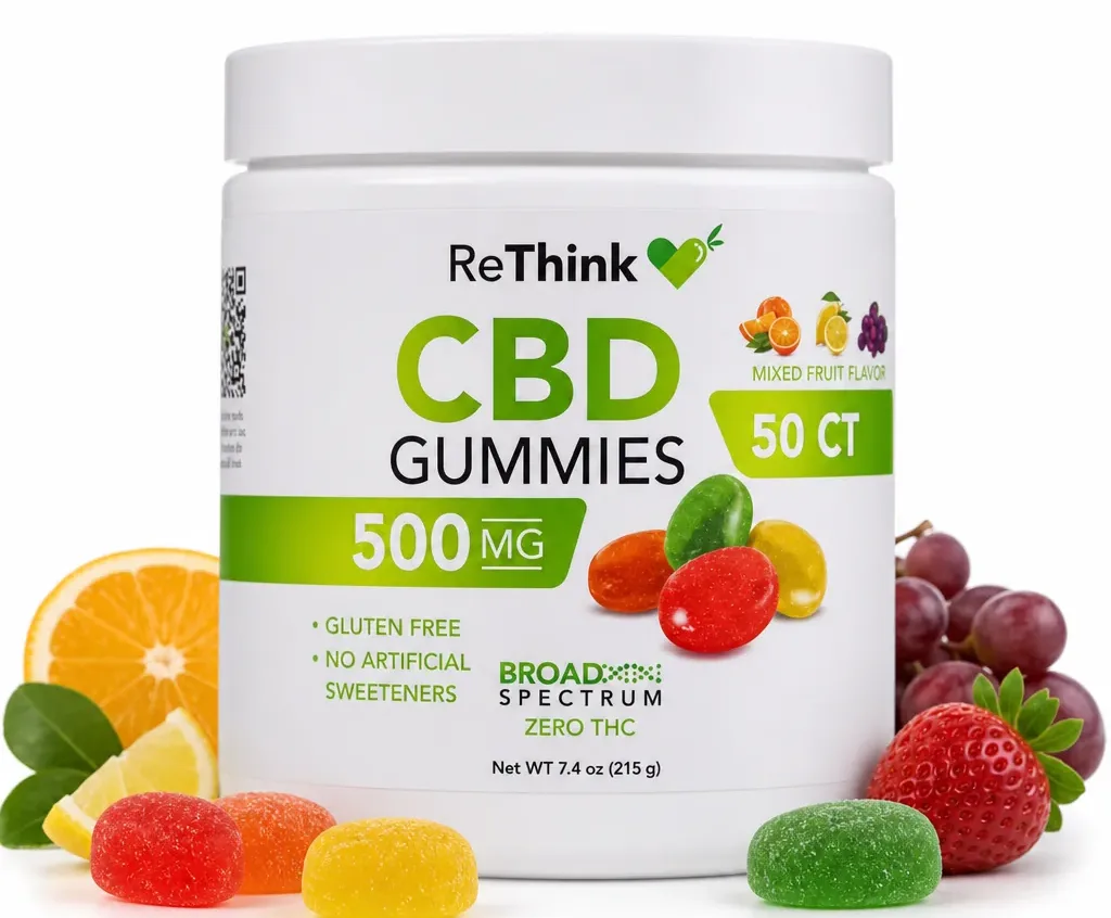 ReThink CBD Gummies - Mixed Fruit - image 2