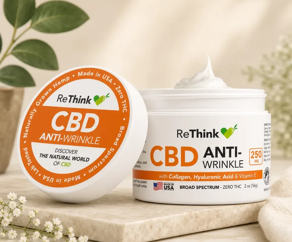ReThink Hemp CBD Anti-Wrinkle Face Cream