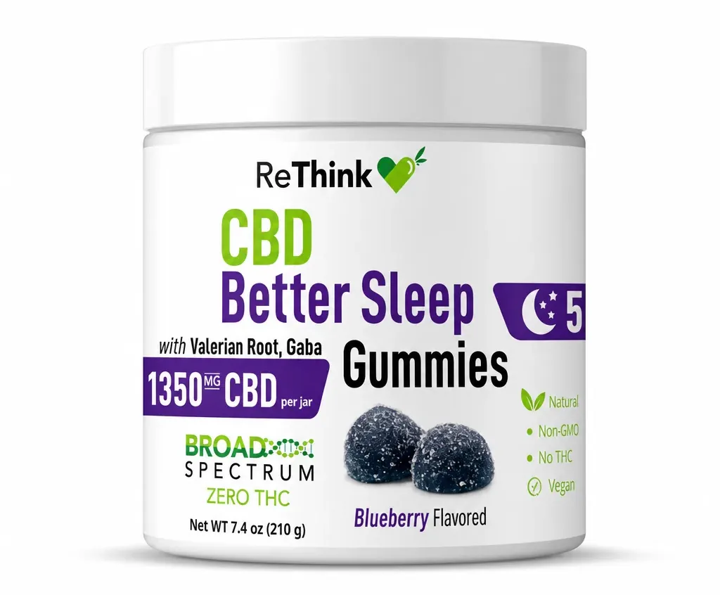 ReThink Sleep CBD Gummies + CBN image 2