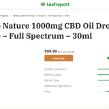 CBD Oil Drops / Tincture thumbnail