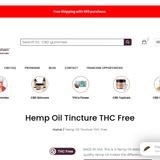 Hemp Oil Tincture THC Free thumbnail
