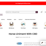 Horse Liniment With CBD thumbnail