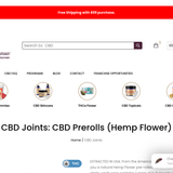 CBD Joints (CBD Prerolls) thumbnail