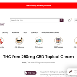 THC Free CBD Topical Cream thumbnail