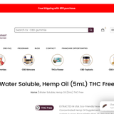Water Soluble, Hemp Oil THC Free thumbnail