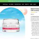 Relief Full Spectrum CBD Cooling Cream thumbnail