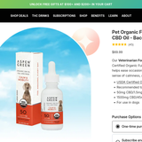 Pet Organic Full Spectrum CBD Oil - Bacon thumbnail