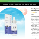 Rest Organic Full Spectrum CBD Oil thumbnail