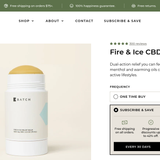 Fire & Ice CBD Balm thumbnail