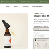 Clarity CBD Oil Tincture thumbnail