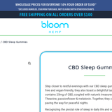 CBD Sleep Gummies thumbnail