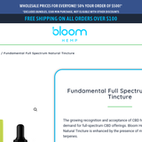 Fundamental Full Spectrum Natural Tincture thumbnail