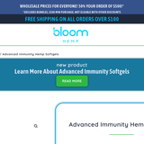 Advanced Immunity Hemp Softgels thumbnail
