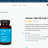 Classic CBD Oil Soft Gels thumbnail
