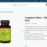 Complete CBDA + CBD Oil Soft Gels thumbnail