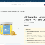 Lift Gummies - Lemon thumbnail