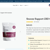 Snooze Support CBD Gummies thumbnail