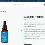 Uplift CBG + CBD Oil thumbnail