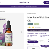 Max Relief Full Spectrum CBD Oil thumbnail