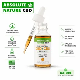Full Spectrum CBG & CBD Oil Drops / Tincture