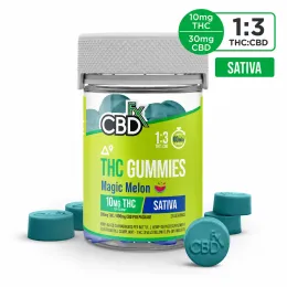 Magic Melon Sativa High Potency Gummies