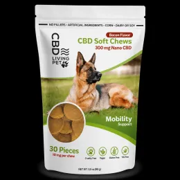CBD Dog Chews Calming Peanut Butter