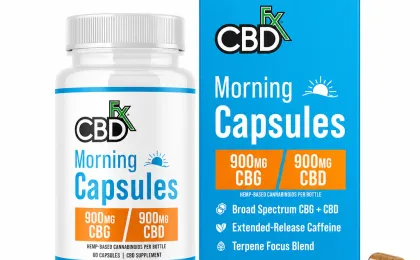 CBD + CBG Morning Capsules for Energy & Focus