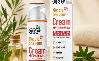 CBG + CBD Lotion for Muscle & Joint: Heating Formula