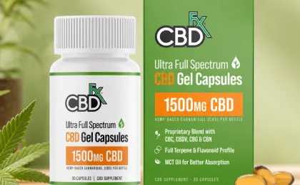 Full Spectrum CBD Soft Gel Capsules