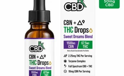 Ultra Full Spectrum CBD Oil Tincture for Sleep + THC + CBN