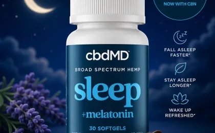 CBD PM Broad Spectrum CBD Sleep Softgels