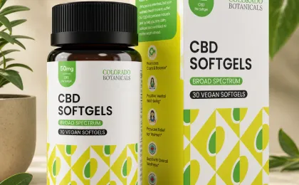 Vegan Broad Spectrum CBD Softgels