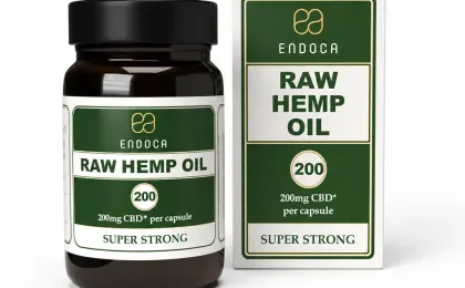 Raw CBD Capsules Extra Strong
