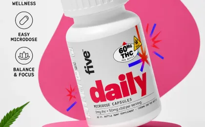 Daily Microdose THC + CBD Capsules