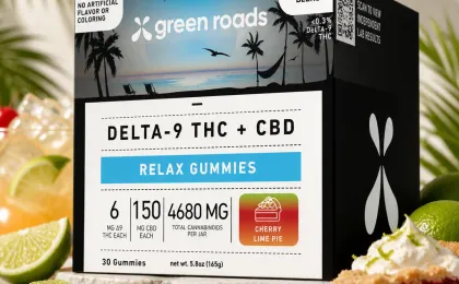 Cherry Lime Pie THC Relax Gummies