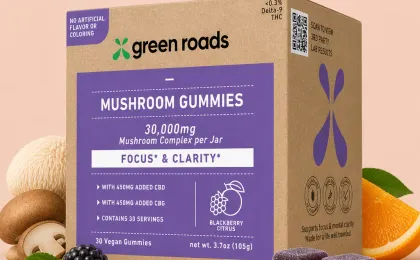 Focus Gummies with Lion’s Mane & CBD