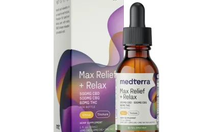 Max Relief + Relax Full Spectrum CBD Oil
