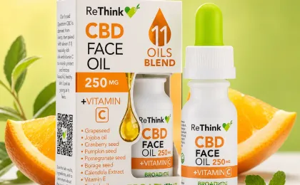 All Natural Face Oil + CBD & Vitamin C