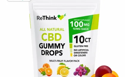 CBD Gummy Drops Bag - Multi-Fruit -