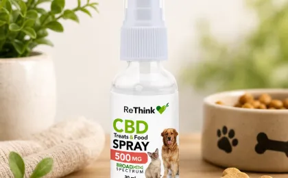 Salmon Flavored CBD Oral Spray for Pets