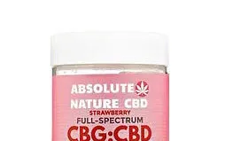 CBG:CBD Strawberry Flavor Fruit Gummies
