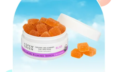Bliss Organic Full Spectrum CBD Gummies